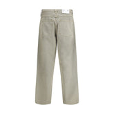 Agolde Gray Cotton Jeans Denim